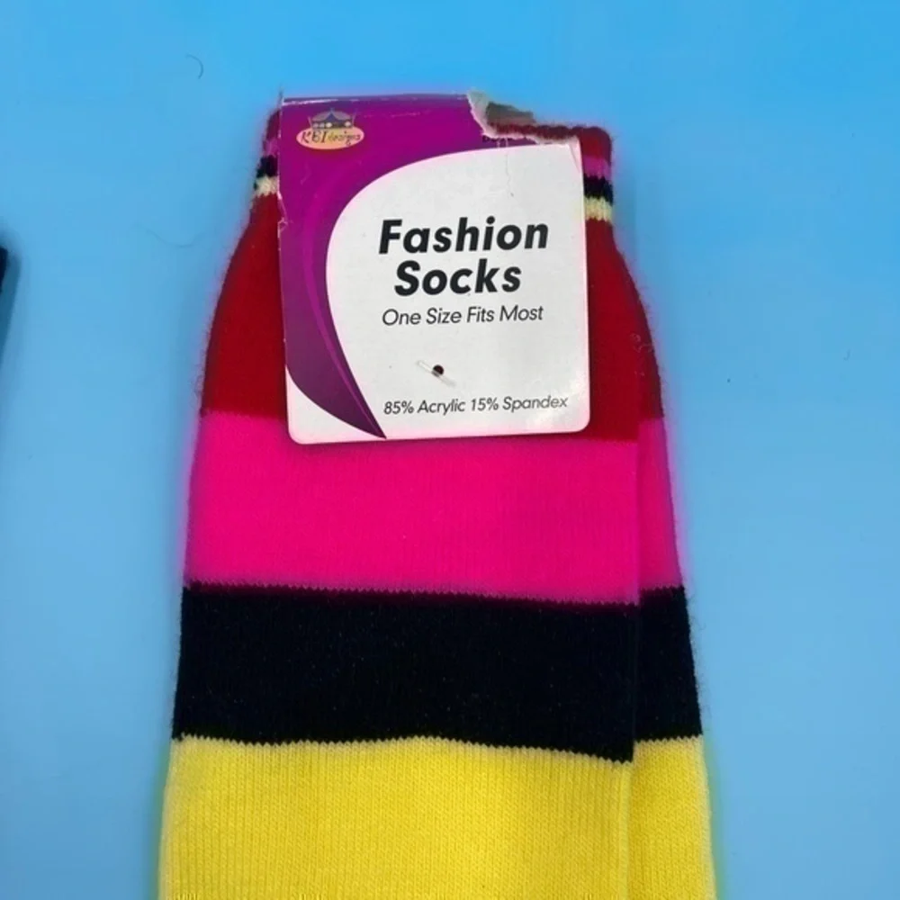 NWT - Twilight & Rainbow Colorful Toe SOCK’s Bundle